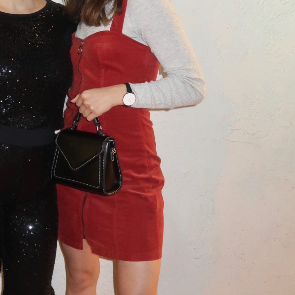 Red Velvet Dress